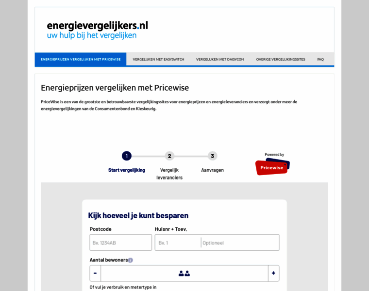 Energievergelijkers.nl thumbnail