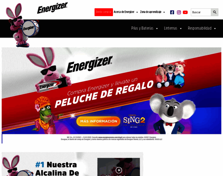 Energizer.com.mx thumbnail