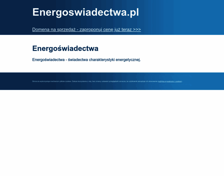 Energoswiadectwa.pl thumbnail