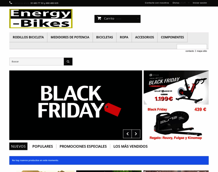 Energy-bikes.es thumbnail