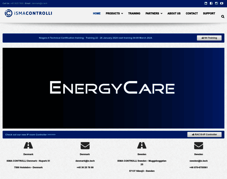 Energycare.dk thumbnail