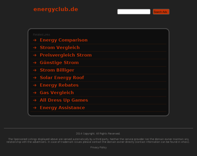 Energyclub.de thumbnail