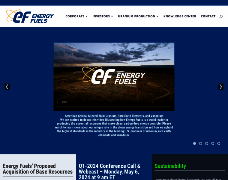 Energyfuels.com thumbnail