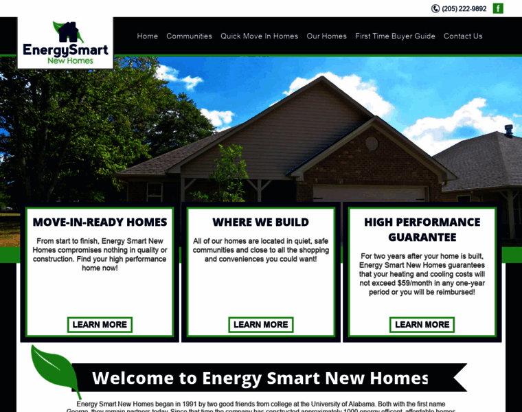 Energysmartnewhomes.com thumbnail
