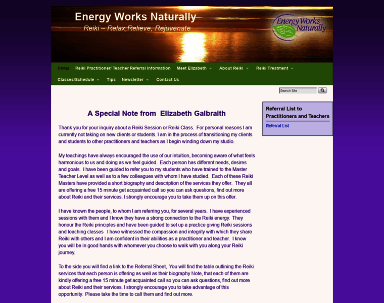 Energyworksnaturally.com thumbnail