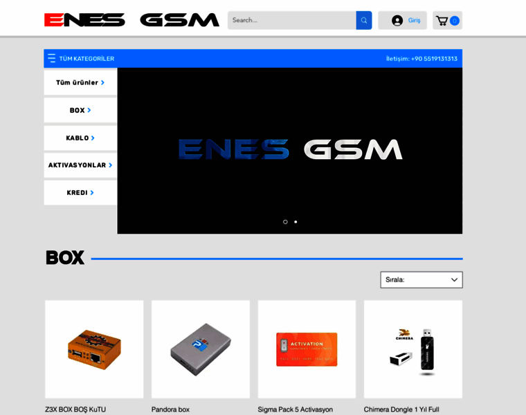 Enesgsm.com thumbnail