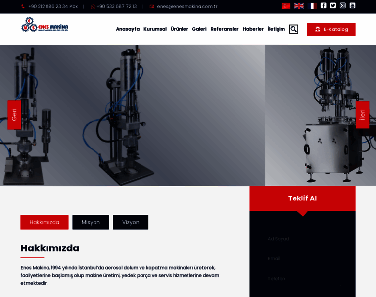 Enesmakina.com.tr thumbnail