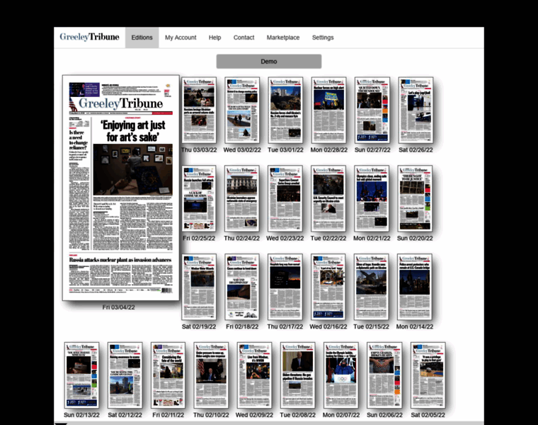 Enewspaper.greeleytribune.com thumbnail