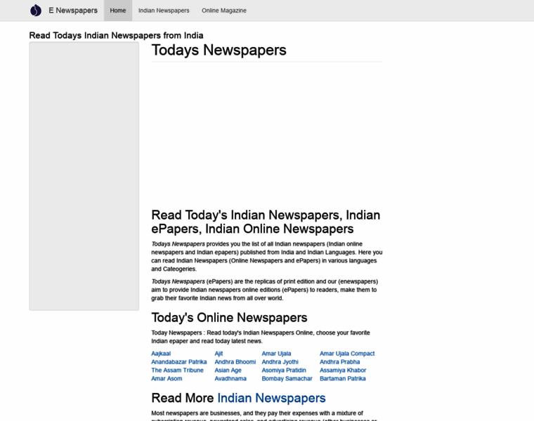 Enewspapers.co.in thumbnail