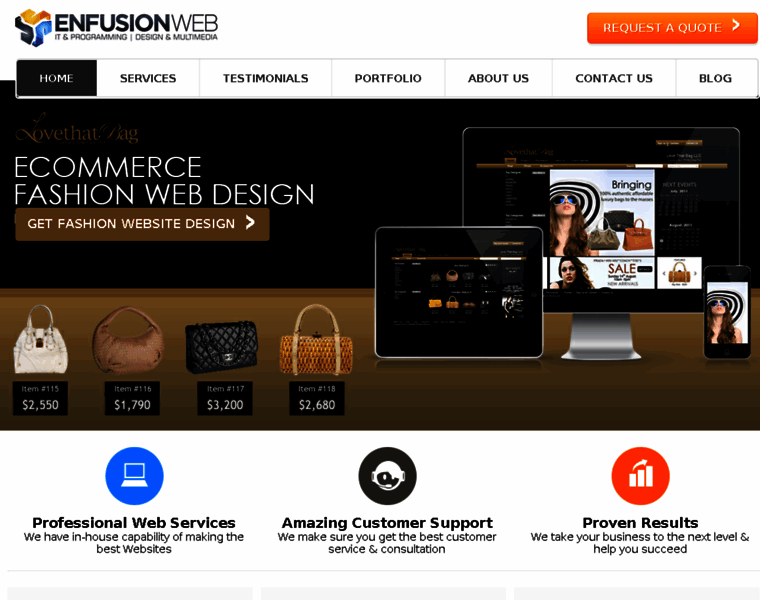 Enfusionweb.com thumbnail