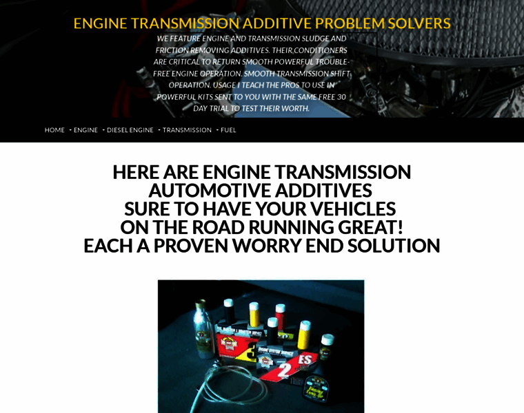 Engine-transmission-additives.com thumbnail