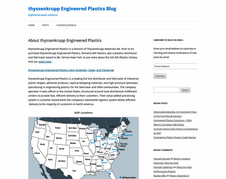 Engineeredplasticsblog.info thumbnail