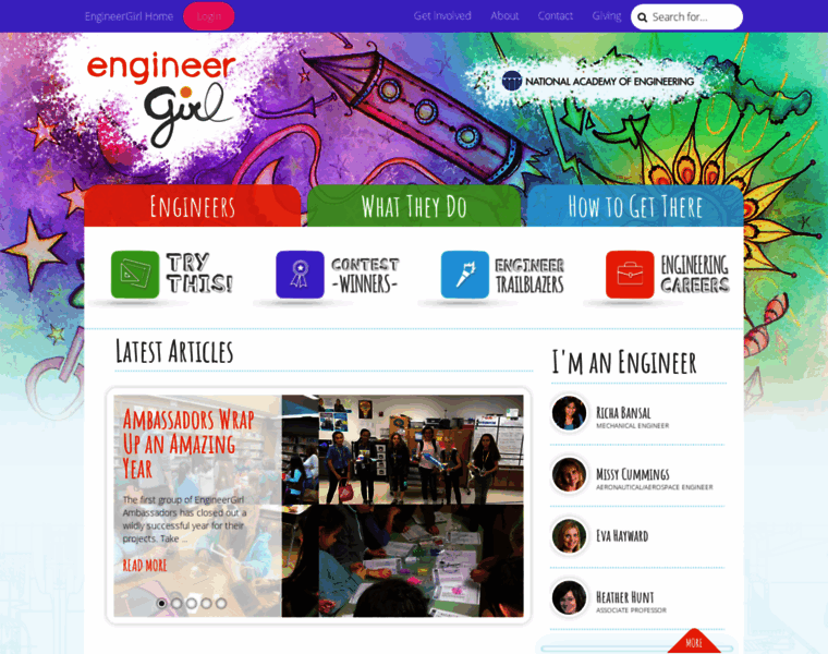 Engineergirl.org thumbnail