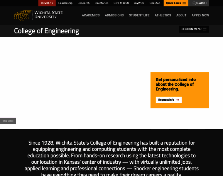 Engineering.wichita.edu thumbnail