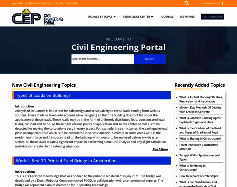 Engineeringcivil.com thumbnail