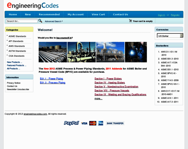 Engineeringcodes.com thumbnail