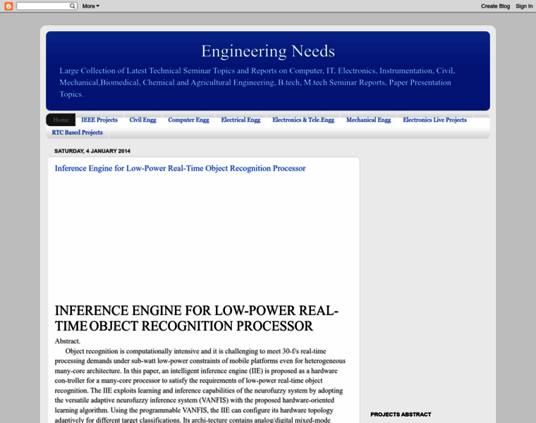 Engineeringprojectsreports.blogspot.com thumbnail