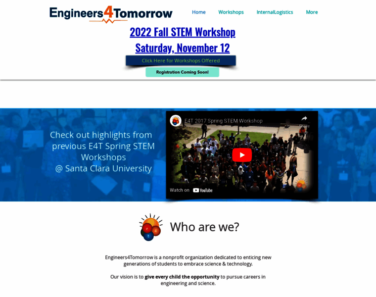 Engineers4tomorrow.org thumbnail