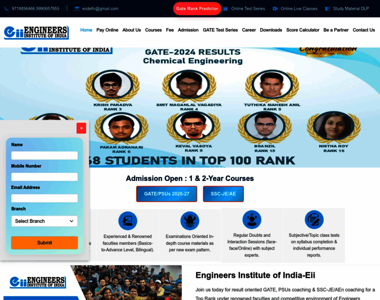 Engineersinstitute.com thumbnail