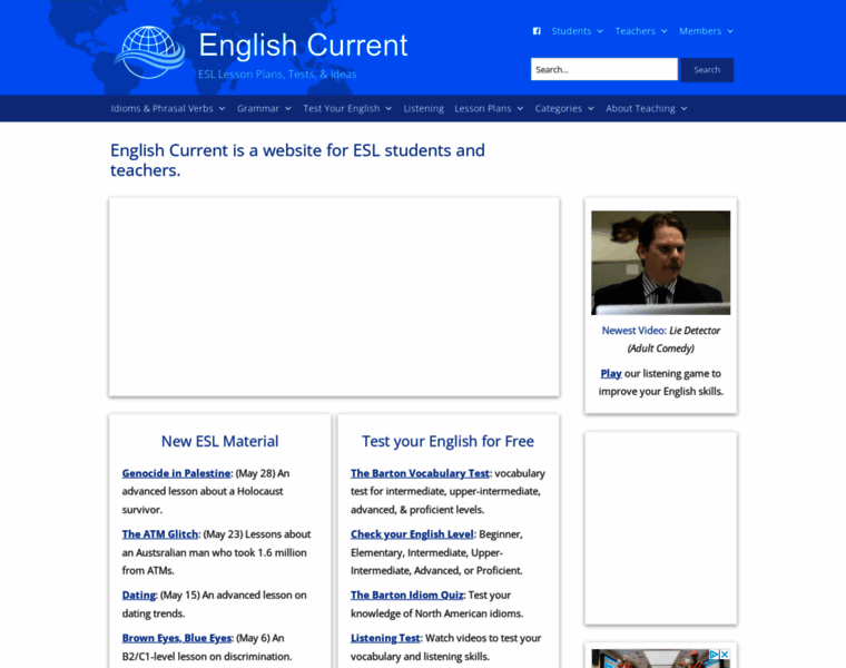 Englishcurrent.com thumbnail