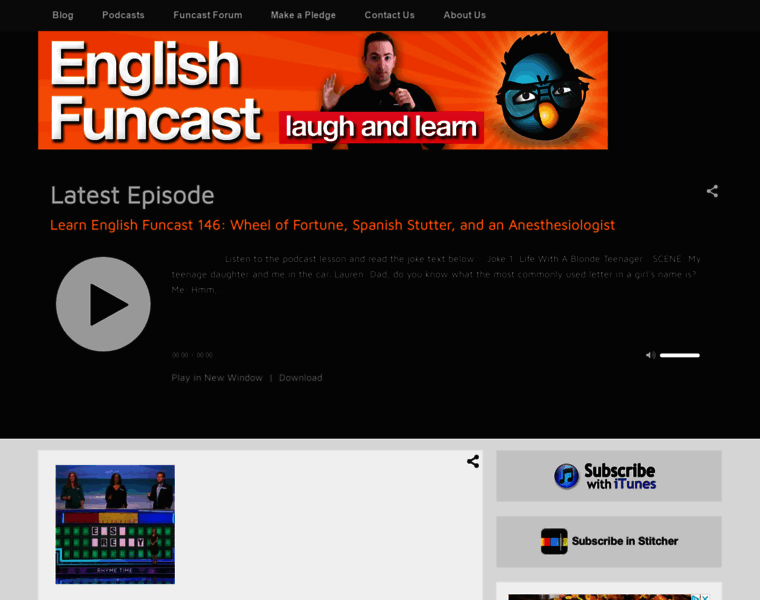 Englishfuncast.com thumbnail