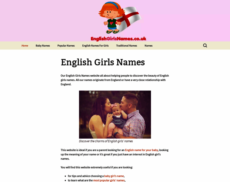 Englishgirlsnames.co.uk thumbnail