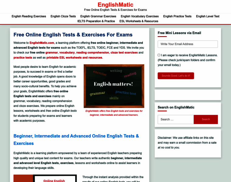 Englishmatic.com thumbnail