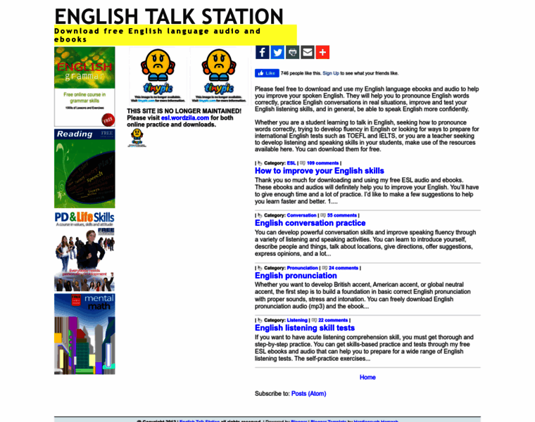 Englishtalkstation.blogspot.com thumbnail