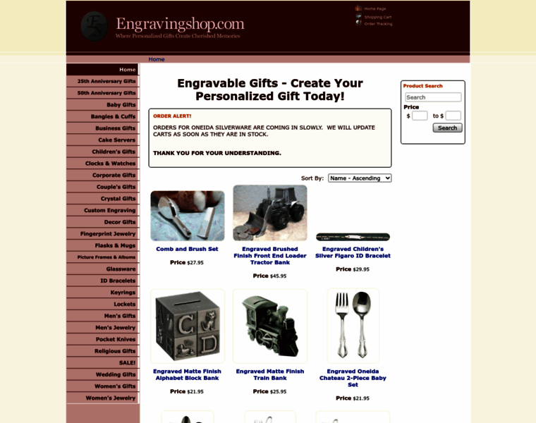 Engravingshop.com thumbnail