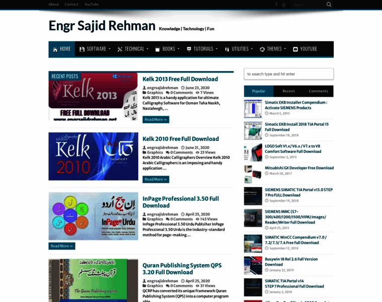 Engrsajidrehman.net thumbnail