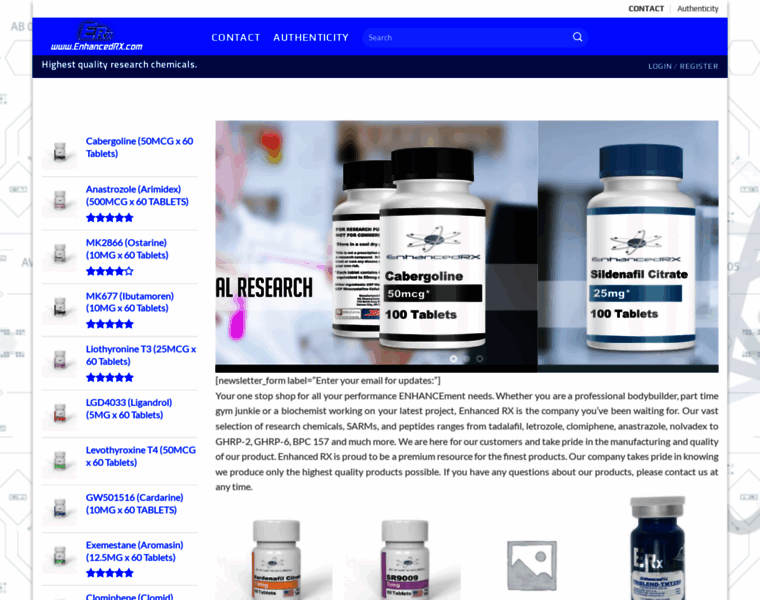 Enhancedchemicals.com thumbnail