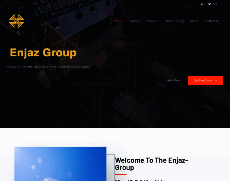 Enjaz-group.com thumbnail