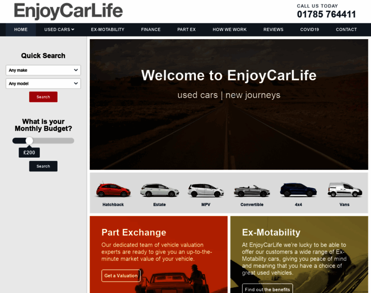 Enjoycarlife.co.uk thumbnail