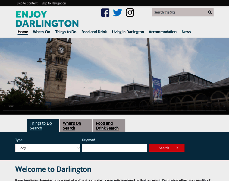 Enjoydarlington.co.uk thumbnail