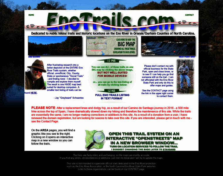 Enotrails.com thumbnail