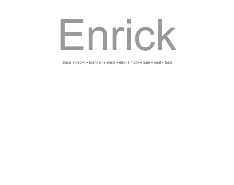 Enrick.com thumbnail