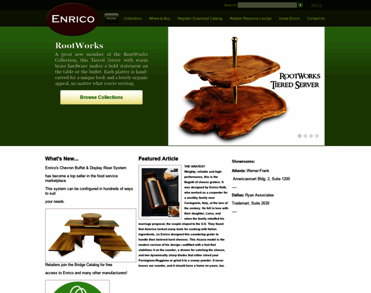Enricoproducts.com thumbnail