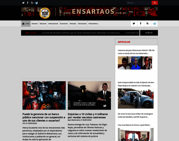 Ensartaos.com.ve thumbnail Ensartaos.com.ve thumbnail