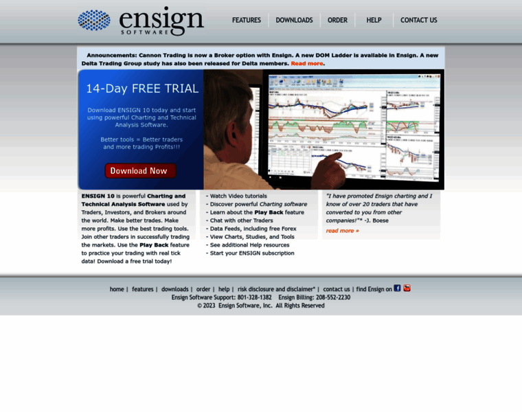 Ensignsoftware.com thumbnail