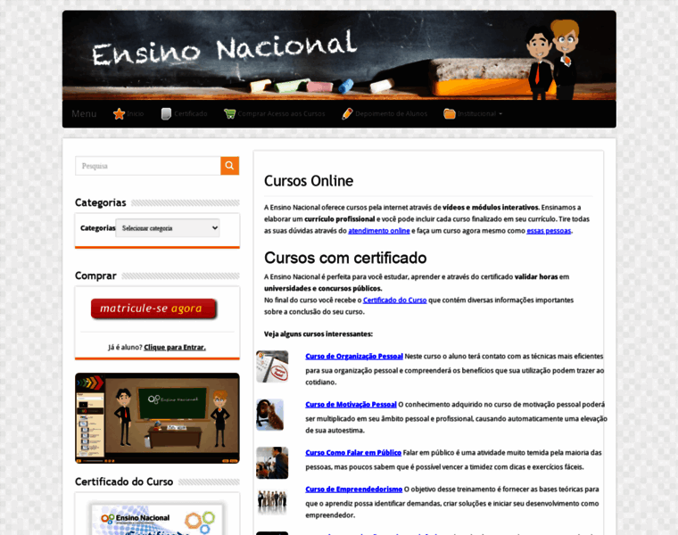 Ensinonacional.com.br thumbnail