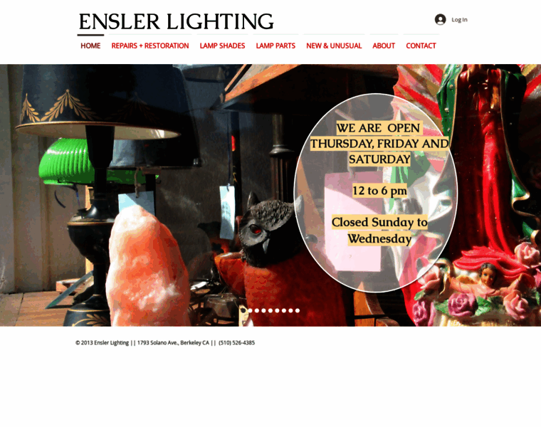 Enslerlighting.com thumbnail