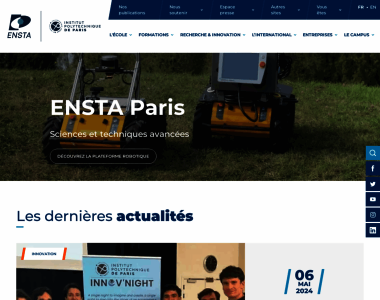 Ensta-paristech.fr thumbnail
