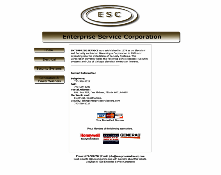 Enterpriseservicecorp.com thumbnail