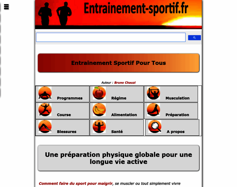 Entrainement-sportif.fr thumbnail
