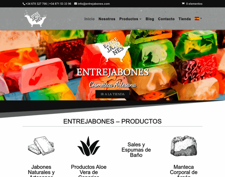 Entrejabones.com thumbnail