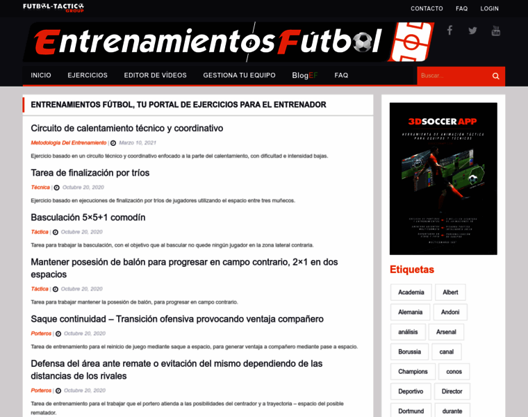 Entrenamientosfutbol.com thumbnail
