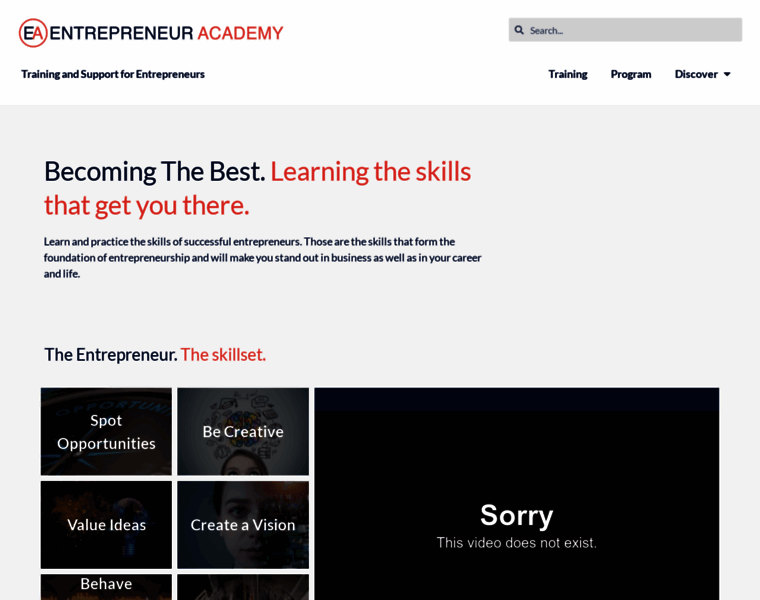 Entrepreneur-academy.eu thumbnail