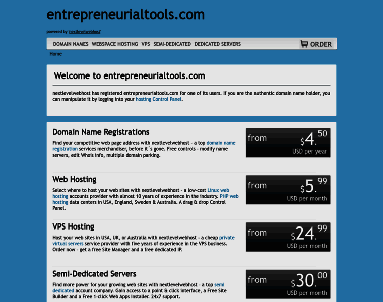 Entrepreneurialtools.com thumbnail