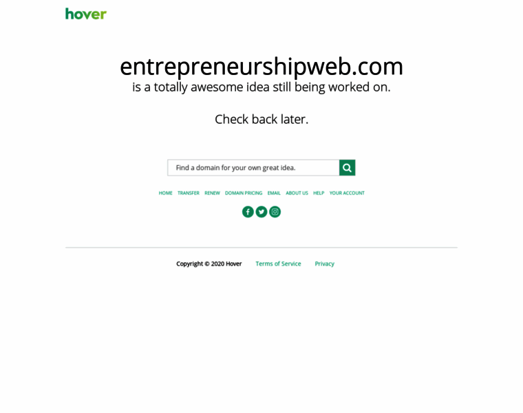 Entrepreneurshipweb.com thumbnail