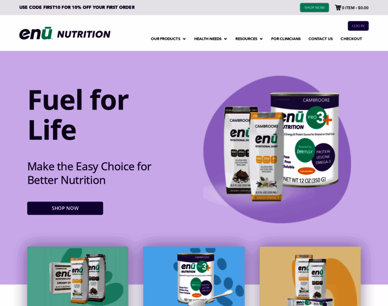 Enu-nutrition.com thumbnail